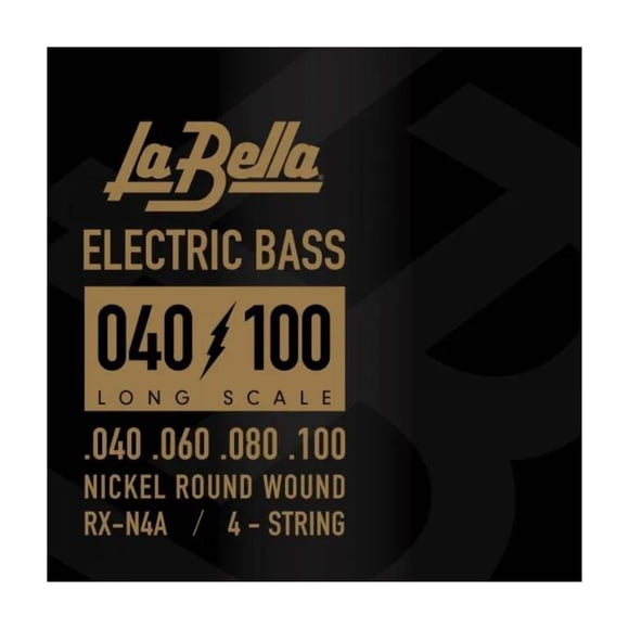 Cuerdas para bajo La Bella RX-N4A Long-Scale Nickel Round