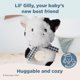 thumbnail image 5 of Sonajero para bebé de la colección Bearington Lil' Gilly Cow, 14 cm, 5 of 9