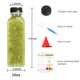 thumbnail image 2 of Botellas de jugo de plástico DEPEPE 16 oz (480 ml) con tapas x24, 2 of 7