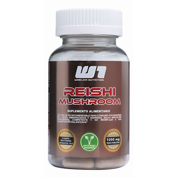 Hongo Reishi Mushroom 1000mg 60 Cápsulas