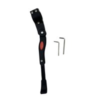 Ioensy - Soporte De Bicicleta Para Bicicletas De 26 Pulgadas, Soporte De Aleación Para Ciclismo, Estacionamiento, Bicicleta De Carretera, Negro