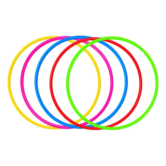 Pack 5 Aros Hula Hula Ula Ula 50 cm Ejercicio y Motricidad
