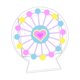 thumbnail image 5 of Holiday Treats Gift Box Trasparent Wedding Favors Party Candy Boxes Para Shop Yellow Pink Heart, 5 of 5