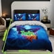 thumbnail image 1 of 3-Piece Butterfly Print Bedding Set - Soft & Comfortable Duvet Cover for Bedroom & Guest Room, 1 of 3