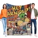 thumbnail image 1 of Hey Arnold anti-pilling, suave, ligera, esponjosa y acogedora de lujo para hogar y cocina – Perfecta para niños y adultos,130X150cm, 1 of 6