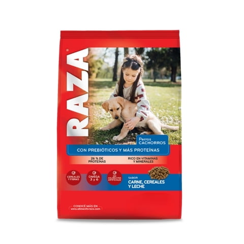 Alimento Raza Para Perros Cachorros 1,5 Kg.