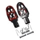 thumbnail image 3 of Pedales Para Reposapiés De Motocicleta, Duraderos, Antideslizantes, De Aleación De Aluminio, Para Bicicleta Roja, 3 of 5
