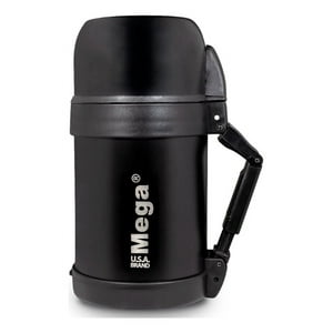 Disparo - Termo De Comida Multiproposito De Acero 0,8 Litros Negro