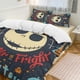 thumbnail image 1 of Navy The Nightmare Before Christmas Comforter Set Soft 3 Pcs Twin Bedding Sets Thicken for All Season, 1 of 5