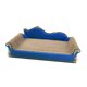 thumbnail image 1 of Rascador Para Gatos, Sofá Cama, Garra De Molienda, Tablero Rascador Para Gatitos, Azul Real, 1 of 5