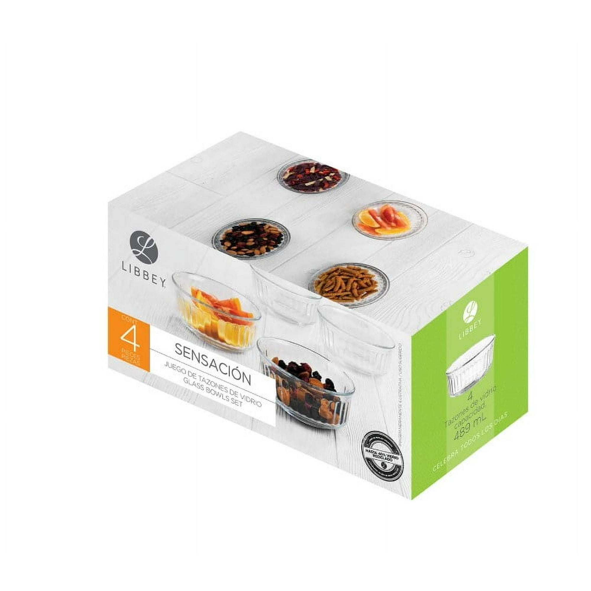 Libbey - Set 4 Bowl Sensacion 489 Ml