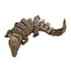 thumbnail image 5 of Estatuilla De Cocodrilo, Regalo, Simulación De Cocodrilo, Modelo De Juguete Para Patio, Escritorio, Oficina, Bronce, 5 of 5
