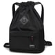 thumbnail image 1 of Bolso Deportivo Con Cordón Impermeable Y Ligero Negro, 1 of 9