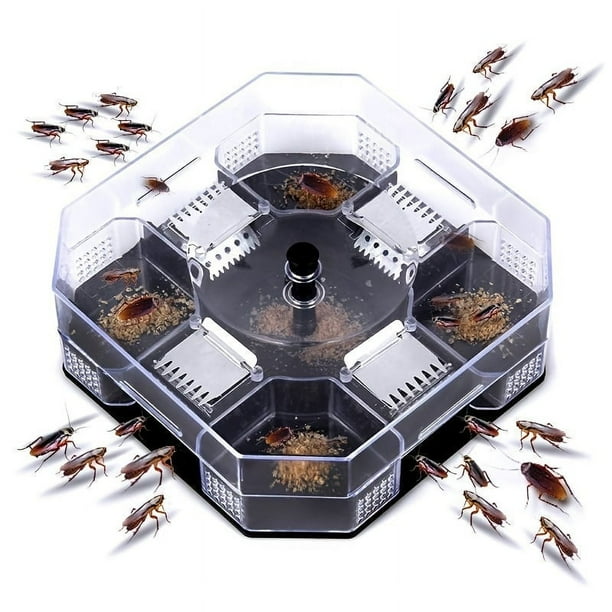 1pc Cockroach Trap Box, Reusable Cockroach Trap Box Eco-Friendly Cockroach Trap Catcher For Indoor Kitchen