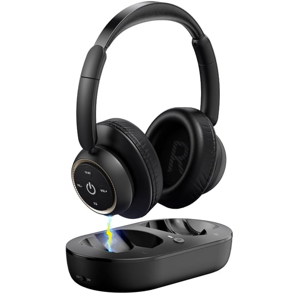 Auriculares ZUPVIY Inalámbricos para TV BlackGold