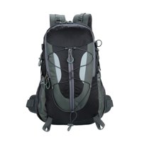 Ioensy - Mochila De Senderismo Mochila Grande Para Computadora Portátil 30L Para Correr Caza Montañismo Negro