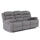 thumbnail image 5 of Living Reclinable 1 Sofá 3 Cuerpos + 2 Bergers New Praga Gris, 5 of 20