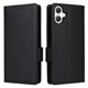 thumbnail image 1 of Funda Cartera para Samsung Galaxy A06 Tapa Flip con Ranuras y Soporte Negro, 1 of 5