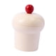 thumbnail image 5 of Tarro De Caramelos Con Tapa De 0,5 L, Ligero, Decorativo, Para Galletas, Para Bufé, Bodas, Fiestas, Color Blanco Lechoso Y Rojo, 5 of 5