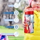 thumbnail image 5 of Súper Hermanos Robot GigantesBotella de Agua con Tapa Pop Top de Un Toque, Acero Inoxidable, a Prueba de Fugas, para Deportes, Botella Infantil rosa 12 oz, 5 of 6