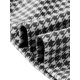thumbnail image 5 of INSPIRE CHIC Vestido a Cuadros sin Mangas para Mujer Cuello Barco Vintage Houndstooth Vestidos de Trabajo L Negro, 5 of 6