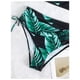 thumbnail image 4 of Conjunto De bikini Negro Tropical Ajustable Elasticado, 4 of 7