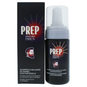 Prep - Champú Y Acondicionador Para Barba Con Pantenol De Para Hombre - Champú Y Acondicionador