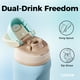 thumbnail image 2 of Botella de agua CAROTE Sip Free, aislante, acero inoxidable, 750 ml, 2 of 3