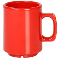 Genérico - Mug Melamina Rojo 240Ml
