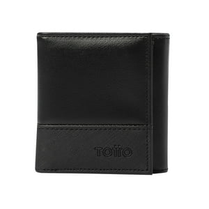 Billetera Y Tarjetero Para Hombre Saffiano Aqi Con Rfid Blocker Totto