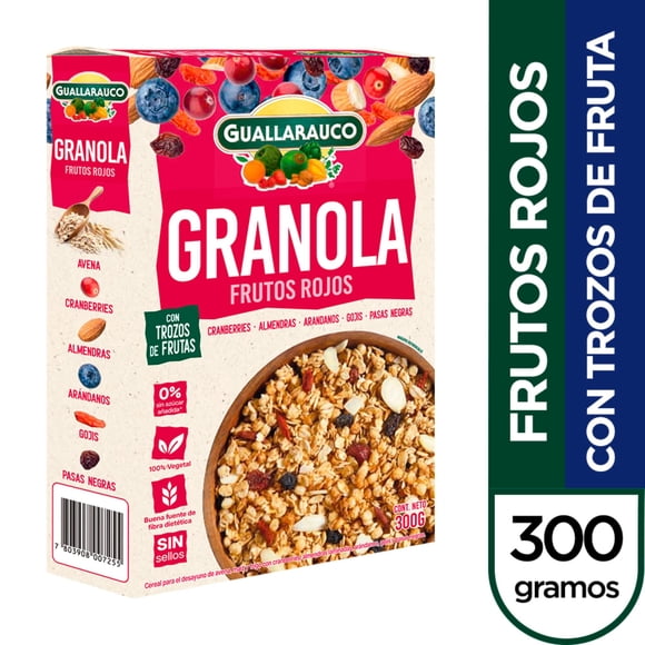 Granola Frutos Rojos, 300 g