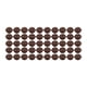 thumbnail image 3 of 50 Piezas De Adornos Navideños Rústicos Con Forma De Estrella Y Campana De óxido Para Ventanas, Puertas Y Cocinas, Campana De 3 Cm, 3 of 5