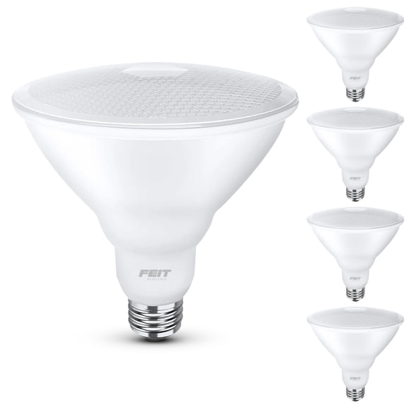 Bombillas LED Feit Electric PAR38 equivalentes a 75 W, 3000 K, 750 lm, 4 unidades