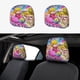 thumbnail image 1 of Princesa Peach Funda Protectora Universal Para Reposacabezas De Coche Funda Elástica Para Reposacabezas De Asiento De Auto Funda De Tela Antipolvo Accesorios De Interior 2 Piezas, 1 of 6