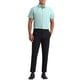thumbnail image 2 of INSPIRE CHIC Camisas de Vestir de Hombre de Manga Corta de Algodón Ajuste Regular con Botones Abajo Camisa Formal Oxford L Verde, 2 of 4