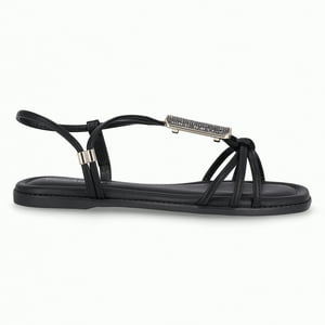 Sandalia Mujer Negro/Strass Gabi 069 Piccadilly