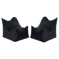 Bodevir - Set Pouf Potter 1C Felpa Negro