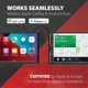thumbnail image 2 of Estéreo para auto Dual Electronics DCA73W con CarPlay inalámbrico de 7", 2 of 9
