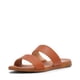 thumbnail image 1 of Sandalia Steve Madden Dual de piel color canela para mujer, talla 8, 1 of 1