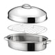 thumbnail image 4 of Vaporera Ovalada De 16 Pulgadas Para Pescado, Olla Multiusos Para Pasta, Asador, Patatas, Cereales, Huevos, 4 of 5