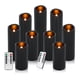 thumbnail image 1 of Velas sin llama Vinkor Black, juego de 9 con mando a distancia, 1 of 6