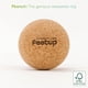 thumbnail image 3 of Bola de masaje de corcho FeetUp forma de cacahuete 20 × 10 × 10 cm, 3 of 9