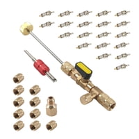 Ioensy - Juego De Herramientas De Desmontaje De Instalación De Núcleo De Válvula Para Aire Acondicionado R410 R32 R12