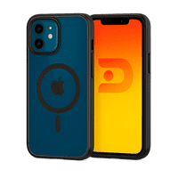 Genérico - Carcasa Magsafe Iphone 12 / 12 Pro Negro