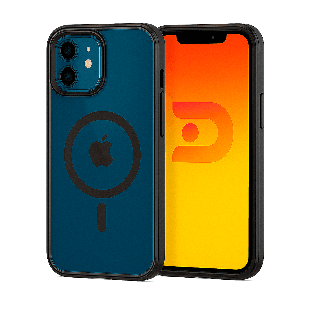 Genérico - Carcasa Magsafe Iphone 12 / 12 Pro Negro