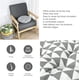thumbnail image 4 of Cojín redondo para silla de bistró de 15 pulgadas, decorativo para interiores y exteriores, grueso y suave, para casa, oficina, jardín y patio., 4 of 8
