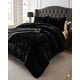 thumbnail image 4 of Set Cobertor De Invierno Peludo King 250x270cm Negro, 4 of 4