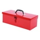 thumbnail image 4 of Caja de herramientas de mano Caja de herramientas de hierro Cofre de herramientas, mango ergonómico portátil, organizador de herramientas multifunción, 4 of 5
