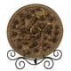 thumbnail image 2 of Placa de carga AFD Home Golden Garden de 20 cm con soporte de resina, 2 of 4