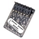 thumbnail image 1 of Eje del puente de la silla de montar de la forma del rodillo de la forma fijado para las piezas tele de la guitarra eléctrica, 1 of 5